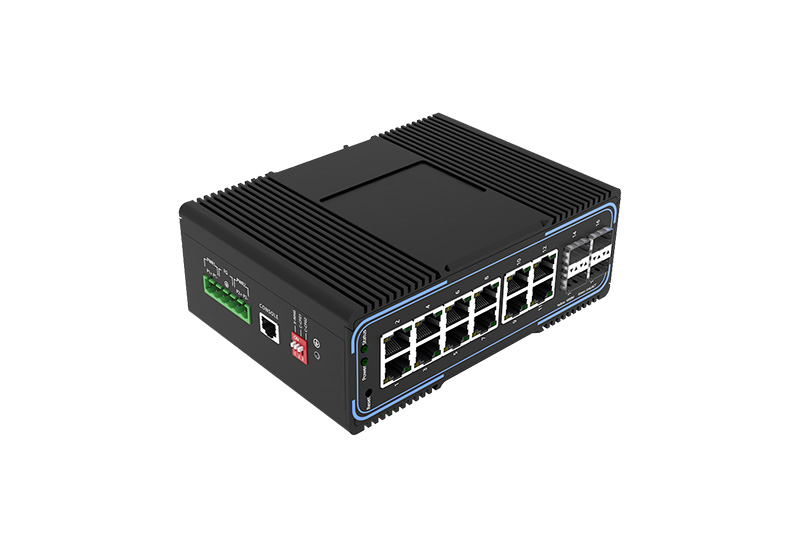 Gigabit 4/8/16 Ports + 4 GE SFP Uplink Ports Managed Industrial Switches