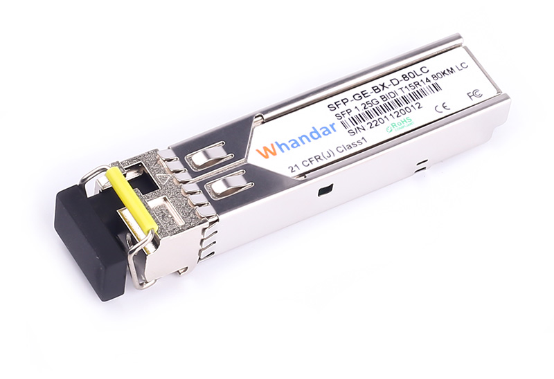 1.25G BX-D SFP BIDI 80KM LC 1550nm-1490nm