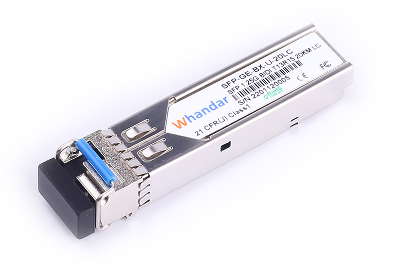 1.25G BX-U SFP BIDI 20KM LC 1310nm-1550nm